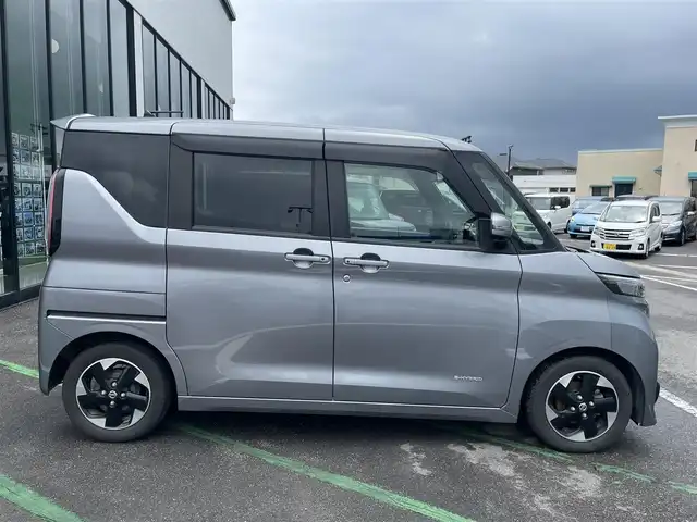 日産 ルークス HWS X プロパイロットED 長崎県 2020(令2)年 8.6万km チタニウムグレーメタリック 全方位カメラ/純正9型ナビ/（フルセグ・DVD・CD・SD・BT)/プロパイロット/両側パワースライドドア/エマージェンシーブレーキ/レーンキープアシスト/オートライト/LEDヘッドライト/ETC/ドライブレコーダー/スマートキー/スペアキー/ステアリングスイッチ/アイドリングストップ