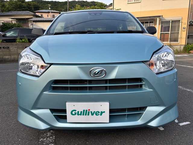 ダイハツ ミラ イース L SAⅢ 福岡県 2019(平31)年 1.6万km スカイブルーメタリック オーディオ/（CD/Bluetooth）/横滑り防止/衝突軽減/アイドリングストップ/オートマチックハイビーム/パーキングアシスト/スペアキー×１/純正フロアマット/保証書/取扱説明書