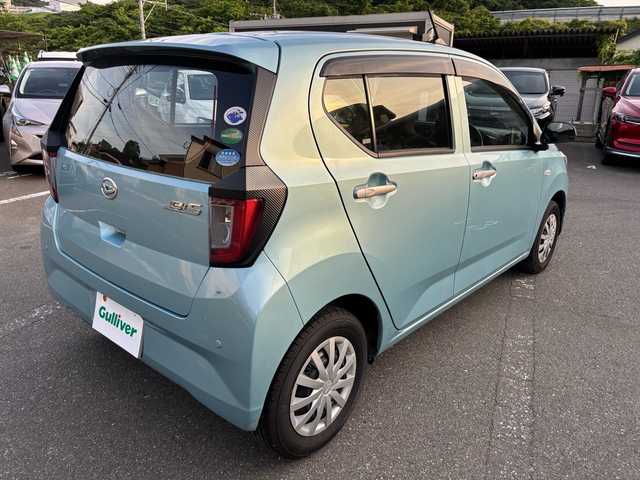 ダイハツ ミラ イース L SAⅢ 福岡県 2019(平31)年 1.6万km スカイブルーメタリック オーディオ/（CD/Bluetooth）/横滑り防止/衝突軽減/アイドリングストップ/オートマチックハイビーム/パーキングアシスト/スペアキー×１/純正フロアマット/保証書/取扱説明書