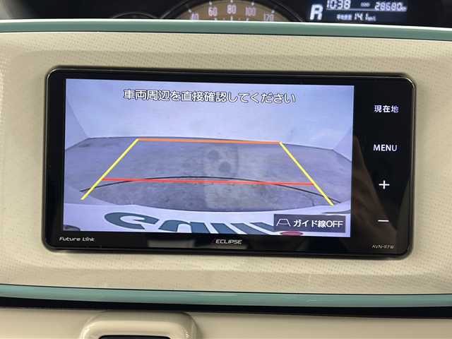 ダイハツ ムーヴ キャンバス G メイクアッフ SA Ⅱ 三重県 2017(平29)年 2.9万km パールホワイトⅢ/ファインミントメタリック 2トーン 禁煙車/社外SDナビ/AM/FM/CD/DVD/SD/USB/BT/フルセグTV/バックカメラ/両側パワースライドドア/衝突軽減ブレーキ/前後ドライブレコーダー/オートライト/LEDヘッドライト/LEDフォグランプ/コーナーセンサー /オートエアコン/アイドリングストップ/純正フロアマット/純正アルミホイール（ミニライト）