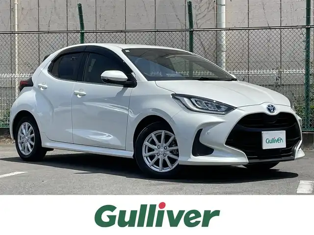 トヨタ ヤリス ハイブリッド Z 東京都 2021(令3)年 3.3万km ホワイトパールクリスタルシャイン 純正コネクトナビ/バックモニター/プリクラッシュセーフティ/ブラインドスポット/レーントレーシング/レーダークルーズコントロール/シートヒーター/ＥＴＣ/スマートキー/ステアリングスイッチ