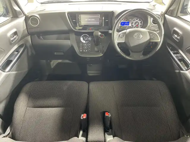 日産 デイズ ルークス ハイウェイスター Gターボ 神奈川県 2018(平30)年 5.7万km ブラック エマージェンシーブレーキ/オートマチックハイビーム/レーンキープアシスト/純正ナビ/・BT/フルセグTV/CD/DVD/SD/AUX/AM/FM/アラウンドビューモニター/両側電動スライドドア/ETC/ドライブレコーダー/アイドリングストップ機能/革巻きステアリング/ステアリングスイッチ/クルーズコントロール/Autoライト/スマートキー/プッシュスタートボタン/自動防眩ミラー/シートリフター/LEDヘッドライト/フォグランプ/電動格納ミラー/ウィンカーミラー/純正フロアマット/純正ドアバイザー/純正アルミホイール