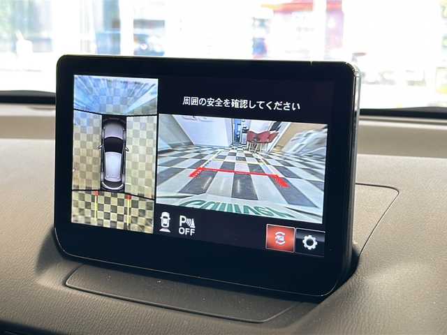 マツダ マツダ２ 15スポルト 岐阜県 2023(令5)年 2.1万km スノーフレイクホワイトパールマイカ アイアクティブセンス/車線逸脱警報/ブラインドスポットモニター/レーダークルーズコントロール/マツダコネクト/フルセグTV/Bluetooth/全周囲カメラ/ビルトインETC/前後ドライブレコーダー/ルーフカーボン調ラッピング/社外シフトノブ/アイドリングストップ