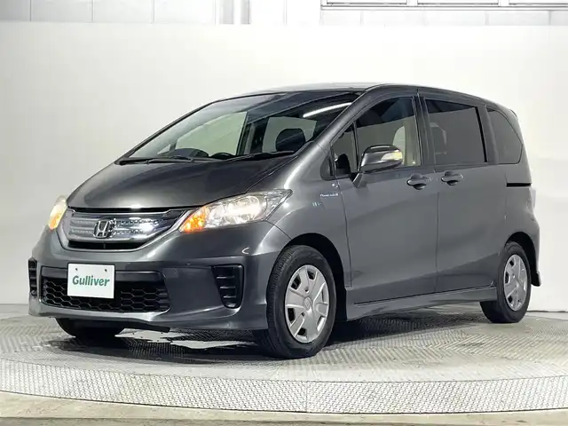 ホンダ フリード ハイブリット ジャストセレクション 大阪府 2012(平24)年 4.1万km ポリッシュドメタルメタリック 純正ナビTV バックカメラ クルーズコントロール パワースライドドア オートライト オートエアコン スマートキー 横滑り防止