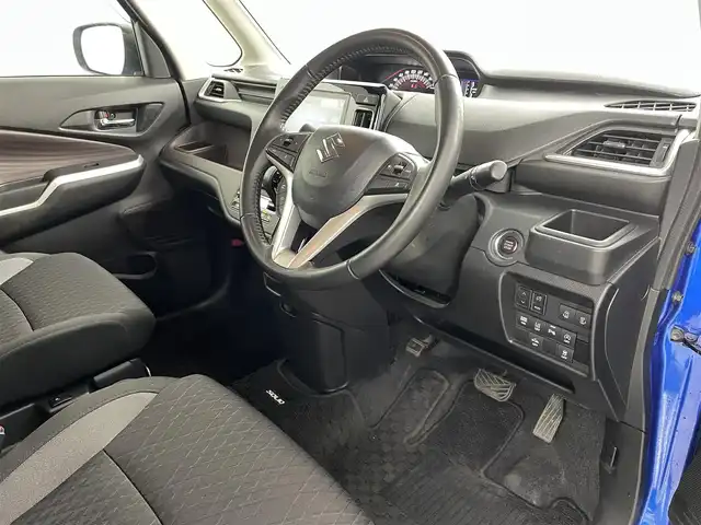 スズキ ソリオ バンディット HV MV 福島県 2021(令3)年 4万km スピーディーブルーメタリック/ブラック2トーンルーフ 純正ナビゲーション/・フルセグTV/CD/SD/BT/USB/FM/AM/・Apple Car Play/・Android Auto/・アラウンドビューモニター/・前後ドライブレコーダー/シートヒーター/両側パワースライドドア/ステアリングスイッチ/・レーダークルーズコントロール/プッシュスタート/・スマートキー/・スペアキー1本/電動格納ミラー/・ウィンカーミラー/LEDヘッドライト/・オートライト/・フォグランプ/コーナーセンサー/ワンオーナー