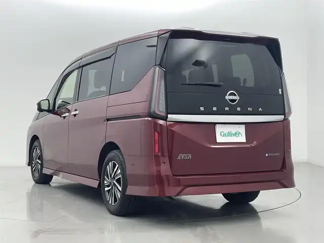 日産 セレナ e－パワー ハイウェイスター V 熊本県 2023(令5)年 3.2万km ワイン 色番号（NBL）/ワンオーナー/禁煙車/純正ナビ/（フルセグ/BT/FM/AM）/全方位カメラ　/ETC2.0/純正フリップダウンモニター/純正前後ドライブレコーダー/デジタルインナーミラー/プロパイロット/アダプティブクルーズコントロール/レーンキープアシスト/オートマチックハイビーム/ブラインドルポットモニター/オートホールド/両側パワースライドドア/シートヒーター（1列目、2列目）/ステアリングヒーター/前後コーナーセンサー/スマートキー/スペアキー1本/純正フロアマット/純正１６インチアルミ/保証書/取扱説明書