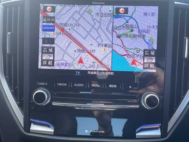 スバル フォレスター プレミアム 茨城県 2018(平30)年 9.5万km クリスタルホワイトP 純正ナビ　/-BT/TV/AM/衝突軽減システム　/バックカメラ　/デジタルインナーミラー　/コーナーセンサー前後　/電動リアゲート/ＬＥＤヘッドライト　/レーダークルーズコントロール/D席N席パワーシート　/D席N席シートヒーター　/ステアリングヒーター/LEDヘッドライト/レザーシート/プッシュスタート