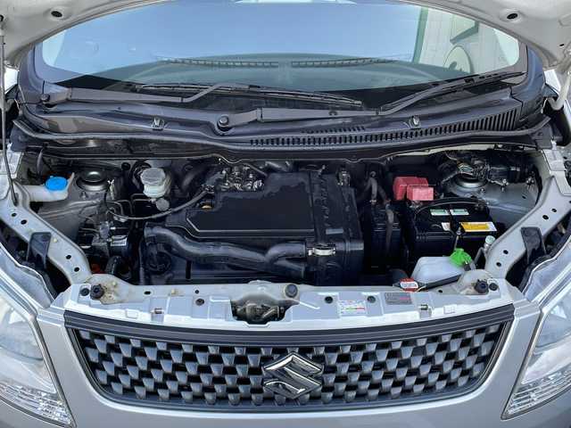 スズキ ワゴンＲ FX 山口県 2011(平23)年 7万km シルキーシルバーメタリック 純正オーディオ/・AM/FM/・CD/純正フロアマット/純正ホイールカバー/電動格納ミラー/ヘッドライトレベライザー/リモコンキー/ドアバイザー/取扱説明書/保証書