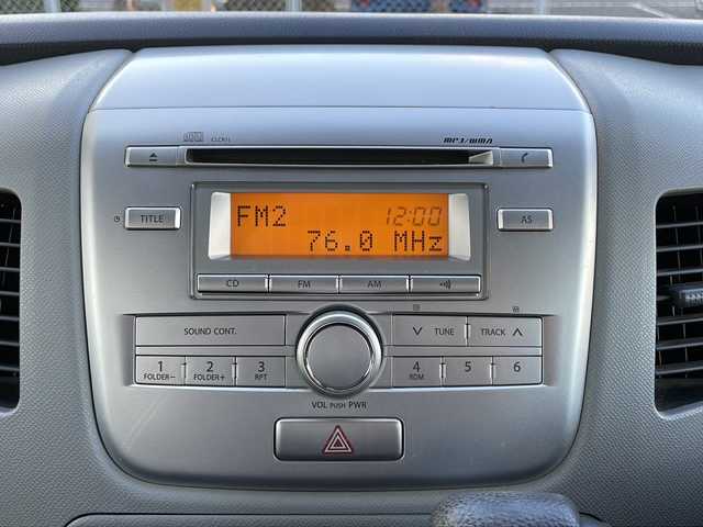 スズキ ワゴンＲ FX 山口県 2011(平23)年 7万km シルキーシルバーメタリック 純正オーディオ/・AM/FM/・CD/純正フロアマット/純正ホイールカバー/電動格納ミラー/ヘッドライトレベライザー/リモコンキー/ドアバイザー/取扱説明書/保証書