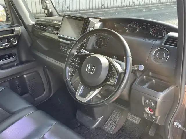 ホンダ Ｎ ＢＯＸ G L ターボ ホンダセンシング 福岡県 2018(平30)年 7.8万km プレミアムベルベットパープル・パール (株)IDOMが運営する【じしゃロン八幡西店】の自社ローン対象車両になります。こちらは現金ご利用時の価格です。自社ローンご希望の方は別途その旨お申付け下さい。/衝突被害軽減システム/純正8インチナビ/フルセグ/Bluetooth/バックカメラ/パドルシフト/クルーズコントロール/両側パワースライドドア/ビルトインETC/オートライト/LEDヘッドライト