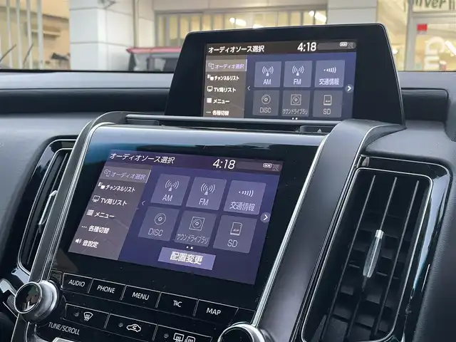 トヨタ クラウン ハイブリッド RS 東京都 2018(平30)年 4.7万km ホワイトパールクリスタルシャイン ワンオーナー/トランクスポイラー/サイドスカート/フロントスポイラー/リアバンパー/マフラー(TRD)/バックカメラ/TコネクトSDナビゲーションシステム/・SD8インチナビ/(フルセグTV/Blu-ray/DVD/USB/AUX/Bluetooth)/セーフティーセンス/・レーントレーシングアシスト/・レーダークルーズコントロール/・プリクラッシュセーフティー/・アダプティブハイビーム/ドライブレコーダー/三眼LEDヘッドランプ/シーケンシャルターンランプ/パワーシート(運転席＆助手席)/シートヒーター(運転席＆助手席)/ステアリングヒーター/革巻きステアリング/パドルシフト/ETC2.0/保証書/取扱説明書/スペアキー×1