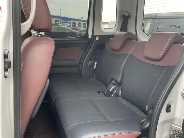 日産 デイズ ルークス ボレロ 長崎県 2017(平29)年 5.9万km ピンクゴールドM/シルキーホワイト 全方位カメラ/純正ナビ/（フルセグ・DVD・CD・SD・BT)/エマージェンシーブレーキ/ETC/両側パワースライドドア/スマートキー/スペアキー/ドライブレコーダー/ステアリングスイッチ/アイドリングストップ/合皮レザーシート/純正フロアマット