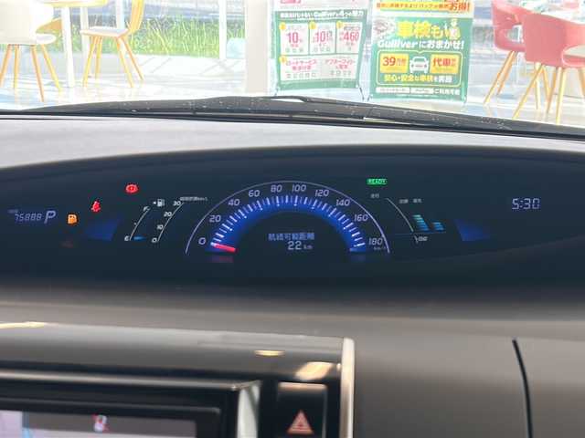 トヨタ エスティマ ハイブリッド アエラス ベリーエディション 岐阜県 2015(平27)年 7.6万km ホワイトパールクリスタルシャイン 純正8型ナビゲーション(NSZA-X64T)/Bluetooth/フルセグ/バックモニター/Wエアコン/両側電動スライドドア/レザーシート/前席シートヒーター/パワーシート/オットマン/ドライブレコーダー/クルーズコントロール/クリアランスソナー/HIDヘッドライト/オートライト/プッシュスタート/スマートキー/スペアキー/４WD/AC１００V/純正アルミ4本積み込みあり
