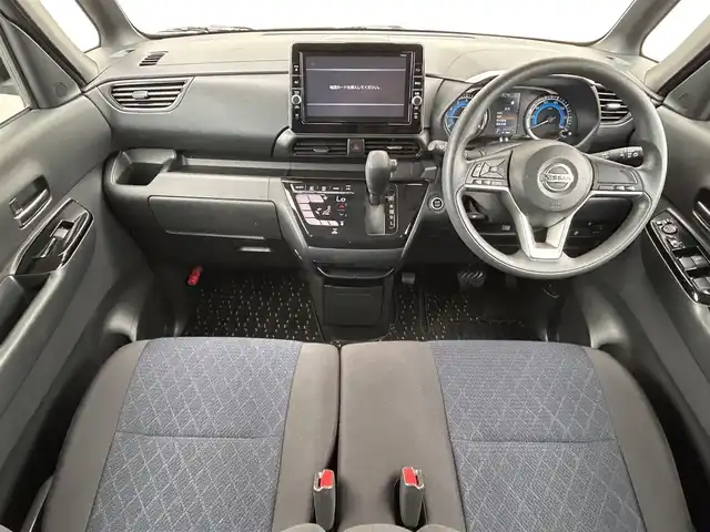 日産 ルークス ハイウェイスター X 茨城県 2020(令2)年 2.7万km チタニウムグレーメタリック 純正メモリナビ（型番：MM320D-L）/アラウンドビューモニター/前方ドライブレコーダー（型番：DJ4-D）/片側パワースライドドア/プッシュスタート/LEDヘッドライト/純正フロアマット/純正ドアバイザー/　