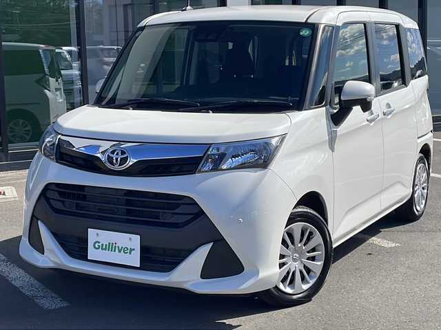 トヨタ タンク G 道東・釧路十勝 2019(令1)年 7.4万km パールホワイトⅢ ・4WD/・寒冷地仕様/・社外SDメモリナビ/（CD・AUX・BT・ラジオ・BT）/・バックカメラ/・両側パワースライドドア/・クルーズコントロール/・スマートキー/・プッシュスタート/・コーナーセンサー/・衝突軽減ブレーキ/・オートマチックハイビーム/・アイドリングストップ/・ドアミラーヒーター/・ウォークスルー/・ステアリングスイッチ/・コーナーセンサー