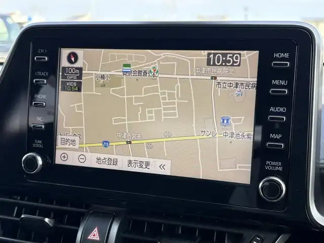 トヨタ Ｃ－ＨＲ S GRスポーツ 大分県 2020(令2)年 7.2万km ブラックマイカ ・ナビ(BT/Miracast)/・フルセグテレビ/・全方位カメラ/・プリクラッシュセーフティ/・レーンキープアシスト/・レーダークルーズコントロール/・ドライブレコーダー/・ETC/・ステアリングスイッチ/・ブレーキホールド/・オートハイビーム/・純正アルミホイール/・GRフロアマット