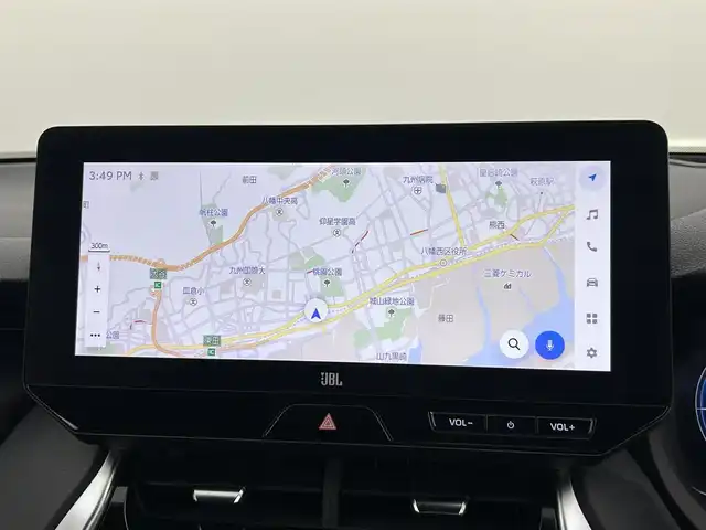 トヨタ ハリアー ハイブリッド Z レザーパッケージ 福岡県 2023(令5)年 1.6万km プラチナホワイトパールマイカ 調光パノラマルーフ　/純正１２．３型ＤＡナビ／フルセグTV　/全方位カメラ　/ＪＢＬプレミアムサウンド　/デジタルルームミラー　/ビルトインETC２．０　/前後ドライブレコーダー　/トヨタセーフティセンス　/レーダークルーズコントロール　/コーナーセンサー　/衝突軽減ブレーキ　/レーンキープ　/ブラインドスポットモニター　/アクセル踏み間違い防止　/ＭＴモード付ＡＴ　/ＨＵＤ　/シートメモリー付きパワーシート　/シートヒーター／ベンチレーション　/ステアリングヒーター　/ＬＥＤヘッドライト