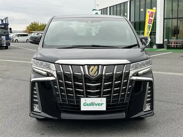 トヨタ アルファード S タイプゴールド 奈良県 2020(令2)年 3.9万km 黒 純正９型ディスプレイオーディオ　/純正12.1型フリップダウンモニター /パワーバックドア /AC100V /コンビステアリング /ハーフレザーシート /２列目オットマン /コーナーセンサー /フォグライト /３眼ヘッドライト