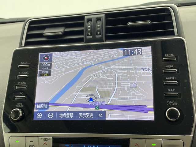 トヨタ ランドクルーザー プラド TX Lパッケージ マットブラED 千葉県 2023(令5)年 2.7万km ブラック Tコネクトナビ/　Bluetooth/Apple car play/Android Auto/サンルーフ/ルーフレール/トヨタセーフティセンス/レーダークルーズコントロール/レーンキープアシスト/衝突軽減ブレーキ/クリアランスソナー/アラウンドビューモニター/ブラインドスポットモニター/先行車発進警報/ロードサインアシスト/オートハイビーム/レザーシート/シートヒーター/エアーシート/パワーシート（前席）/7人乗り/前後ドラレコ/ビルトインETC2.0/LEDライト/フォグランプ/木目調ステアリング/フロアマット/ドアバイザー