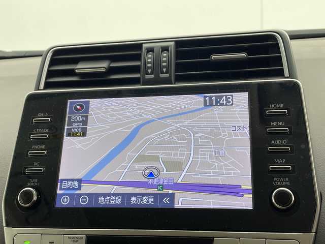 トヨタ ランドクルーザー プラド TX Lパッケージ マットブラED 千葉県 2023(令5)年 2.7万km ブラック Tコネクトナビ/　Bluetooth/Apple car play/Android Auto/サンルーフ/ルーフレール/トヨタセーフティセンス/レーダークルーズコントロール/レーンキープアシスト/衝突軽減ブレーキ/クリアランスソナー/アラウンドビューモニター/ブラインドスポットモニター/先行車発進警報/ロードサインアシスト/オートハイビーム/レザーシート/シートヒーター/エアーシート/パワーシート（前席）/7人乗り/前後ドラレコ/ビルトインETC2.0/LEDライト/フォグランプ/木目調ステアリング/フロアマット/ドアバイザー