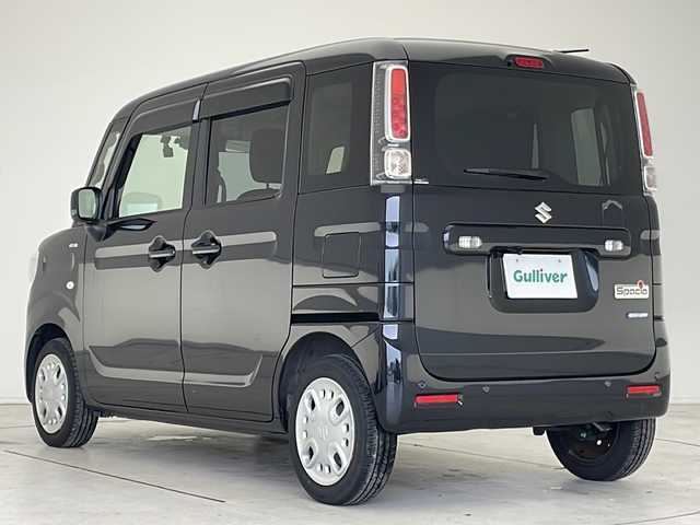 スズキ スペーシア HYBRID G 愛知県 2021(令3)年 2.7万km ブルーイッシュブラックパール3 衝突軽減システム/SDナビ/フルセグ/CD DVD/Bluetooth/バックカメラ/コーナーセンサー/オートマチックハイビーム/ETC/ドライブレコーダー/スマートキー/プッシュスタート