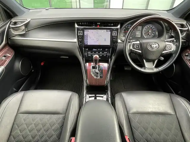 トヨタ ハリアー プレミアム 香川県 2014(平26)年 4.6万km ホワイトパールクリスタルシャイン 社外9インチメモリーナビ/→AM/FM/CD/DVD/Bluetooth/フルセグTV/バックカメラ/モデリスタフルエアロ/パノラマルーフ/ウッドコンビステアリング/レーダークルーズコントロール/パワーバックドア/パワーシート/衝突軽減ブレーキ/ドライブレコーダー/レーンキープアシスト/純正18インチアルミホイール/純正フロアマット/ステアリングスイッチ/オートハイビーム/LEDヘッドライト/プッシュスタート/スマートキー/ハーフレザーシート
