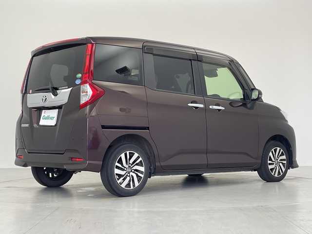 トヨタ ルーミー カスタムG 愛知県 2019(令1)年 7.4万km プラムブラウンパールクリスタルシャイン 純正ナビ/・Bluetooth/・CD/・フルセグテレビ/バックカメラ/両側パワースライドドア/衝突軽減ブレーキ/レーンキープアシスト/オートマチックハイビーム/前後コーナーセンサー/レーダークルーズコントロール/前方ドライブレコーダー/ETC/LEDヘッドライト