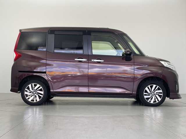 トヨタ ルーミー カスタムG 愛知県 2019(令1)年 7.4万km プラムブラウンパールクリスタルシャイン 純正ナビ/・Bluetooth/・CD/・フルセグテレビ/バックカメラ/両側パワースライドドア/衝突軽減ブレーキ/レーンキープアシスト/オートマチックハイビーム/前後コーナーセンサー/レーダークルーズコントロール/前方ドライブレコーダー/ETC/LEDヘッドライト