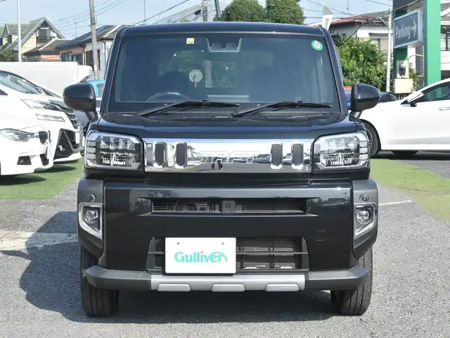 ダイハツ タフト G ターボ クロムベンチャー 神奈川県 2022(令4)年 4.8万km ブラックマイカメタリック ワンオーナー/純正ディスプレイオーディオ/フルセグテレビ/Bluetooth/アダプティブクルーズ/プッシュスタート/LEDヘッドライト/ETC/シートヒーター/スカイルーフ/保証書/取説