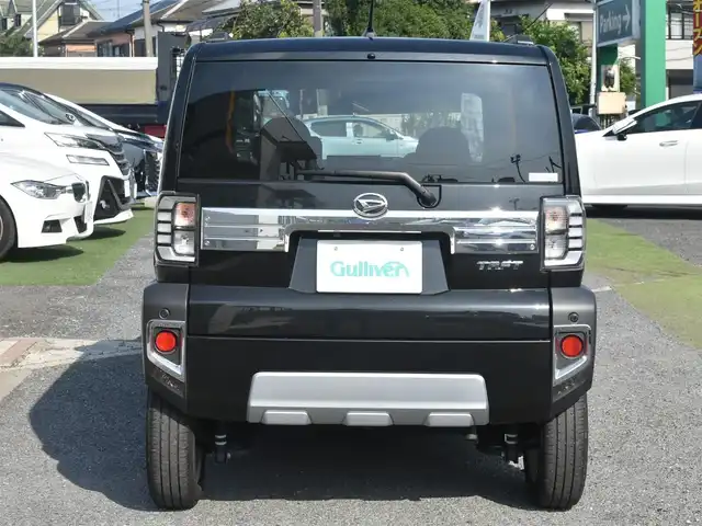 ダイハツ タフト G ターボ クロムベンチャー 神奈川県 2022(令4)年 4.8万km ブラックマイカメタリック ワンオーナー/純正ディスプレイオーディオ/フルセグテレビ/Bluetooth/アダプティブクルーズ/プッシュスタート/LEDヘッドライト/ETC/シートヒーター/スカイルーフ/保証書/取説