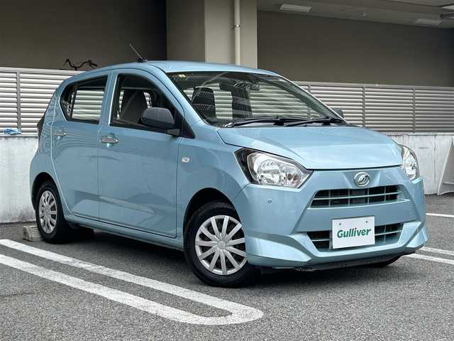 ダイハツ ミラ イース L SAⅢ 大阪府 2018(平30)年 3.9万km スカイブルーメタリック 社外7インチナビ(FM/AM/フルセグ/BT)/ドライブレコーダー(HDR-352GH)/バックカメラ/コーナーセンサー/横滑り防止装置/衝突被害軽減システム/ETC/スペアキー1本/保証書/取扱説明書