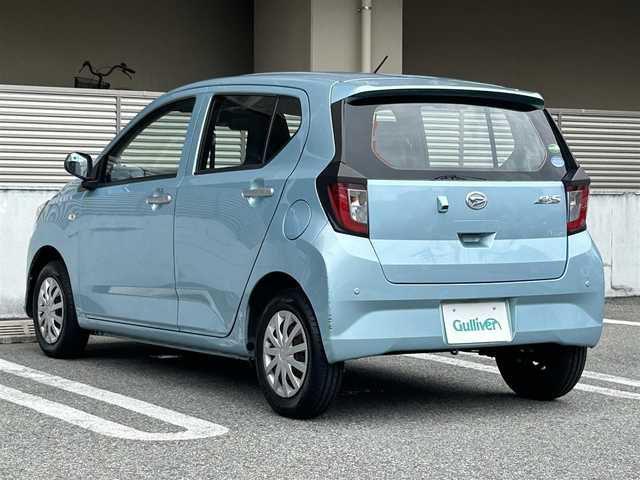 ダイハツ ミラ イース L SAⅢ 大阪府 2018(平30)年 3.9万km スカイブルーメタリック 社外7インチナビ(FM/AM/フルセグ/BT)/ドライブレコーダー(HDR-352GH)/バックカメラ/コーナーセンサー/横滑り防止装置/衝突被害軽減システム/ETC/スペアキー1本/保証書/取扱説明書