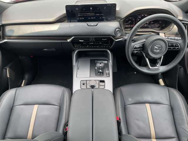 マツダ ＣＸ－６０ XD エクスクルーシブモード 神奈川県 2023(令5)年 0.7万km ソウルレッドクリスタルM 純正ＳＤナビ　Bluetooth/appleCarPlay/AndroidAuto/全方位カメラ/サンルーフ/フルセグＴＶ/電動リアゲート/純正ドライブレコーダー/ワイヤレス充電/追従走行付きクルーズコントロール/前席パワーシート/前席シートヒーター/前席エアシート/１００Ｖ/１５０Ｖコンセント/タイプＣコネクタ/ステアリングヒーター/クリアランスソナー/ブラインドスポットモニター/ダウンヒルアシストコントロール/衝突被害軽減システム/トラクションコントロールシステム/純正アルミホイール/純正フロアマット