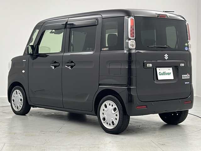 スズキ スペーシア HYBRID X 茨城県 2019(令1)年 5.8万km アーバンブラウンパールメタリック スズキセーフティサポート/社外メモリナビ/両側パワースライドドア/前方ドライブレコーダー/D席シートヒーター/電動格納ミラー/プッシュスタート/サンシェード/純正フロアマット/純正ホイールキャップ/ハロゲンライト/オートライト/スマートキー