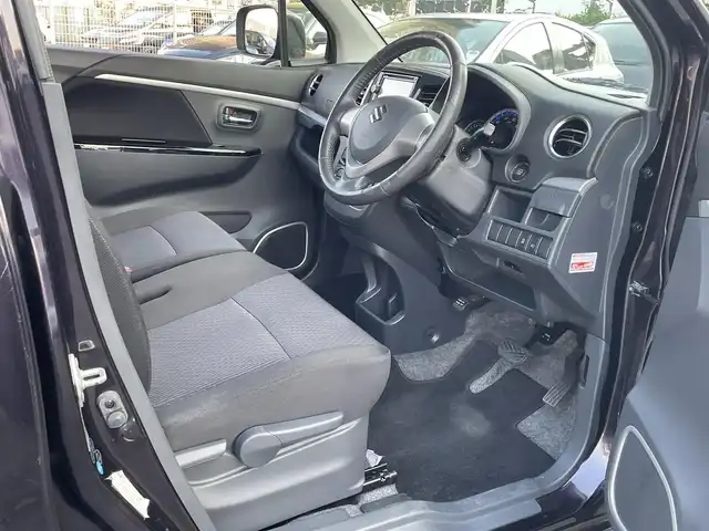 スズキ ワゴンＲ スティングレー X 埼玉県 2013(平25)年 4.6万km ミステリアスバイオレットパール 社外ナビ/（AM/FM/CD/DVD)/ワンセグＴＶ　/プッシュスタート　/純正フロアマット　/スマートキー　/オートライト　/ドアバイザー　/電動格納ミラー