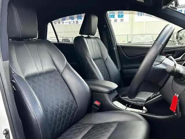 トヨタ ハリアー エレガンス 福島県 2014(平26)年 5.3万km ホワイトパールクリスタルシャイン 純正ナビ/ＡＭ／ＦＭ／ＣＤ／ＤＶＤ/Ｂｌｕｅｔｏｏｔｈ/フルセグＴＶ/バックカメラ/ハーフレザーシート/パワーシート/LEDオートライト/フォグランプ/プッシュスタート/ドライブレコーダー/カーテンエアバッグ/ミュージックサーバー/ビルトインETC