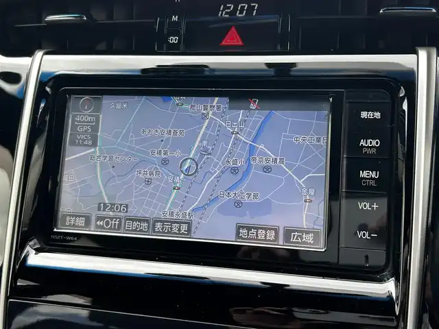 トヨタ ハリアー エレガンス 福島県 2014(平26)年 5.3万km ホワイトパールクリスタルシャイン 純正ナビ/ＡＭ／ＦＭ／ＣＤ／ＤＶＤ/Ｂｌｕｅｔｏｏｔｈ/フルセグＴＶ/バックカメラ/ハーフレザーシート/パワーシート/LEDオートライト/フォグランプ/プッシュスタート/ドライブレコーダー/カーテンエアバッグ/ミュージックサーバー/ビルトインETC