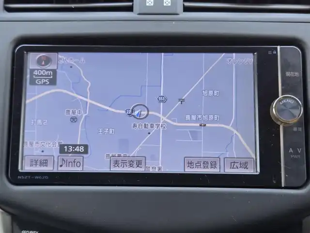 トヨタ ヴァンガード 240S Sパッケージ 鹿児島県 2013(平25)年 4.9万km ブラック クルーズコントロール　/純正ＳＤナビ（ＮＳＺＴ－Ｗ６２Ｚ）　/Ｂｌｕｅｔｏｏｔｈオーディオ　/フルセグテレビ　/バックカメラ　/パドルシフト　/ＭＴモード付きＡＴ　/純正アルミホイール（１８インチ）/ヒルディセントコントロール/カーテンエアバッグ/エアバッグ(W+サイド)