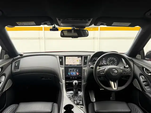 日産 スカイライン 400R 愛知県 2019(令1)年 4万km カーマインレッド /禁煙//ワンオーナー//BOSEサウンド//メーカーナビ//フルセグ//TVキャンセラー//CD/DVD/BT/SD/USB/iPod/AM/FM//AppleCarPlay/AndroidAuto//アラウンドビューモニター//ドライブレコーダー//ビルトインETC//純正19AW//黒革//メモリ付きパワーシート//シートヒーター//オートリトラウィンカーミラー//LEDオートライト/フォグランプ//革巻きステアリング//ステアリングスイッチ//パドルシフト//コーナーセンサー//エマージェンシーブレーキ//LDW/BSI/BSM//レーダークルーズコントロール//スマートキー//プッシュスタート//純正フロアマット//保証書//取扱説明書//ディーラー記録簿//スペアキー