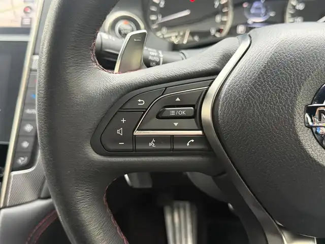 日産 スカイライン 400R 愛知県 2019(令1)年 4万km カーマインレッド /禁煙//ワンオーナー//BOSEサウンド//メーカーナビ//フルセグ//TVキャンセラー//CD/DVD/BT/SD/USB/iPod/AM/FM//AppleCarPlay/AndroidAuto//アラウンドビューモニター//ドライブレコーダー//ビルトインETC//純正19AW//黒革//メモリ付きパワーシート//シートヒーター//オートリトラウィンカーミラー//LEDオートライト/フォグランプ//革巻きステアリング//ステアリングスイッチ//パドルシフト//コーナーセンサー//エマージェンシーブレーキ//LDW/BSI/BSM//レーダークルーズコントロール//スマートキー//プッシュスタート//純正フロアマット//保証書//取扱説明書//ディーラー記録簿//スペアキー