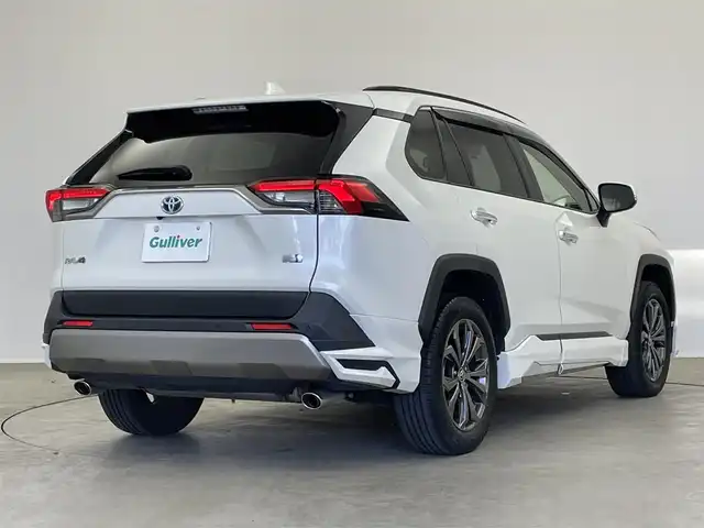 トヨタ ＲＡＶ４ ハイブリットG 埼玉県 2022(令4)年 3.8万km ホワイトパールクリスタルシャイン モデリスタエアロ パノラミックビューモニター 純正9インチディスプレイオーディオ セーフティセンス BSM ワイヤレス充電 シートヒーター ベンチレーション ワンオーナー ステアリングヒーター