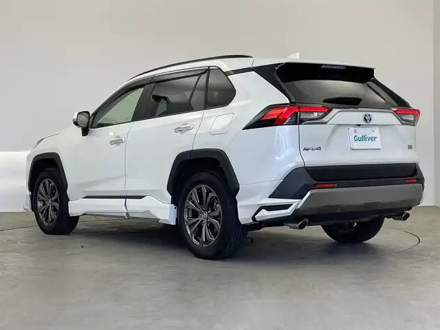 トヨタ ＲＡＶ４ ハイブリットG 埼玉県 2022(令4)年 3.8万km ホワイトパールクリスタルシャイン モデリスタエアロ パノラミックビューモニター 純正9インチディスプレイオーディオ セーフティセンス BSM ワイヤレス充電 シートヒーター ベンチレーション ワンオーナー ステアリングヒーター