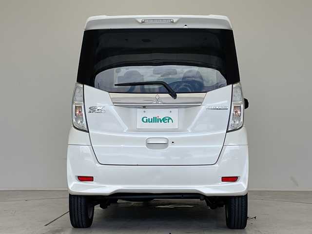 三菱 ｅＫスペース カスタムG e－アシスト 愛知県 2016(平28)年 6.2万km シルキーホワイト SDナビ　ＳＤカードなし/後席モニター/片側パワースライド/バックカメラ/純正アルミホイール/衝突軽減システム/フルセグ/CD DVD/Bluetooth/スマートキー/プッシュスタート