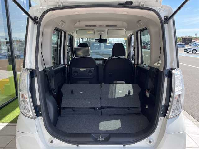 三菱 ｅＫスペース カスタムG e－アシスト 愛知県 2016(平28)年 6.2万km シルキーホワイト SDナビ　ＳＤカードなし/後席モニター/片側パワースライド/バックカメラ/純正アルミホイール/衝突軽減システム/フルセグ/CD DVD/Bluetooth/スマートキー/プッシュスタート