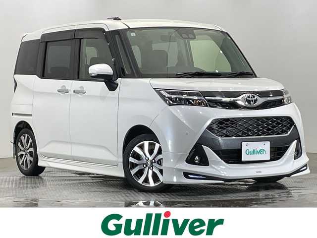 トヨタ タンク カスタムG－T 栃木県 2019(平31)年 3.3万km パールホワイトⅢ ＳＤナビ/（CD/DVD/Bluetooth/フルセグTV）/バックカメラ/モデリスタエアロ/スマートアシスト/コーナーセンサー/両側パワースライドドア/禁煙車/オートライト/LEDヘッドライト/横滑り防止装置/フォグランプ/スマートキー/プッシュスタート/アイドリングストップ/ステアリングスイッチ/電動格納ミラー/純正アルミホイール/社外フロアマット