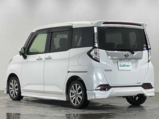 トヨタ タンク カスタムG－T 栃木県 2019(平31)年 3.3万km パールホワイトⅢ ＳＤナビ/（CD/DVD/Bluetooth/フルセグTV）/バックカメラ/モデリスタエアロ/スマートアシスト/コーナーセンサー/両側パワースライドドア/禁煙車/オートライト/LEDヘッドライト/横滑り防止装置/フォグランプ/スマートキー/プッシュスタート/アイドリングストップ/ステアリングスイッチ/電動格納ミラー/純正アルミホイール/社外フロアマット