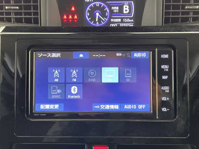 トヨタ タンク カスタムG－T 栃木県 2019(平31)年 3.3万km パールホワイトⅢ ＳＤナビ/（CD/DVD/Bluetooth/フルセグTV）/バックカメラ/モデリスタエアロ/スマートアシスト/コーナーセンサー/両側パワースライドドア/禁煙車/オートライト/LEDヘッドライト/横滑り防止装置/フォグランプ/スマートキー/プッシュスタート/アイドリングストップ/ステアリングスイッチ/電動格納ミラー/純正アルミホイール/社外フロアマット