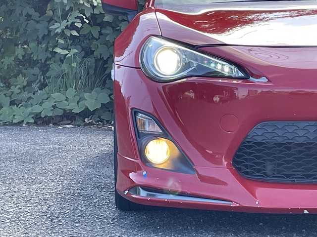 トヨタ ８６ GT 大分県 2014(平26)年 10.1万km ライトニングレッド モデリスタエアロ/WORK17インチアルミホイール/ガナドールマフラー/車高調（レンチなし）/純正ナビ/地デジ/Bluetooth/純正HIDヘッドライト/オートライトコントロール/スマートキー/エンジンプッシュスタート/ETC