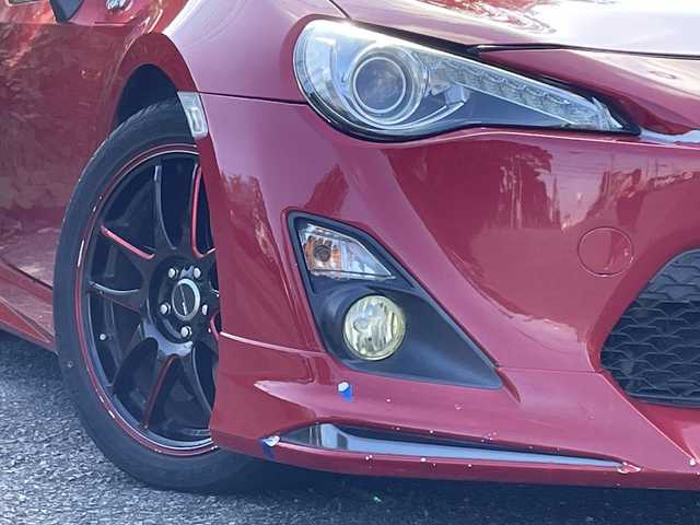 トヨタ ８６ GT 大分県 2014(平26)年 10.1万km ライトニングレッド モデリスタエアロ/WORK17インチアルミホイール/ガナドールマフラー/車高調（レンチなし）/純正ナビ/地デジ/Bluetooth/純正HIDヘッドライト/オートライトコントロール/スマートキー/エンジンプッシュスタート/ETC