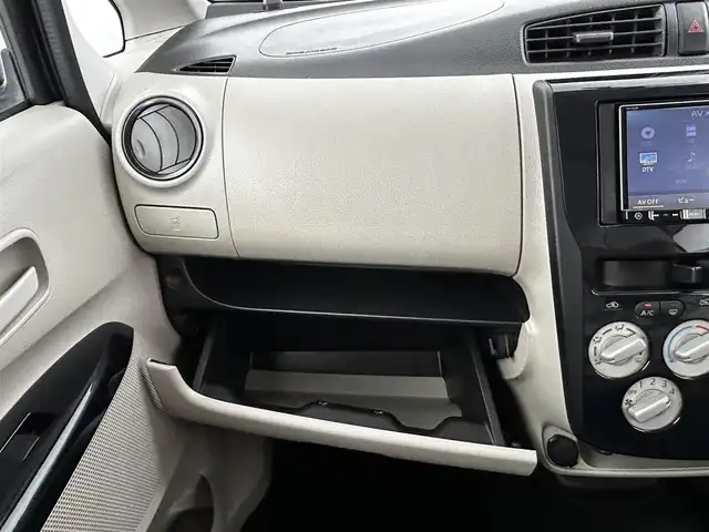 三菱 ｅＫワゴン E 大分県 2017(平29)年 3.7万km アメジストブラック 社外ナビ（AVIC-RZ300）/CD/DVD/AM/FM/シートヒーター/フロアマット/パワーウィンドウ/パワーステアリング/ベンチシート